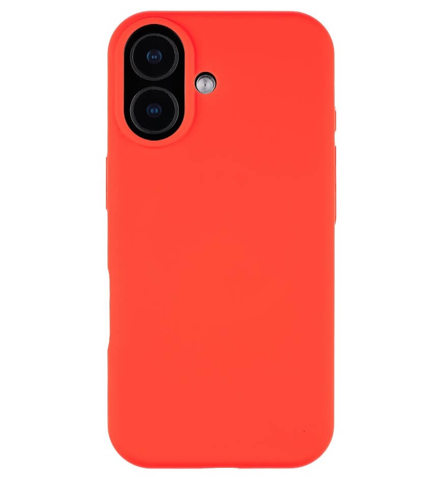 Magsafe Силиконов Калъф за iPhone 17, TACTICAL MagForce Velvet Smoothie Case, Червен