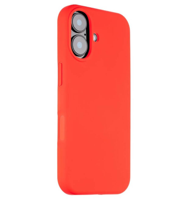 Magsafe Силиконов Калъф за iPhone 17, TACTICAL MagForce Velvet Smoothie Case, Червен - Image 3