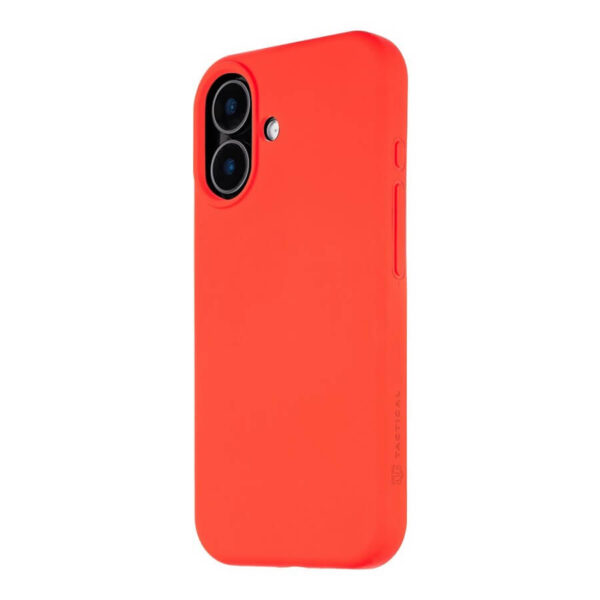 Magsafe Силиконов Калъф за iPhone 17, TACTICAL MagForce Velvet Smoothie Case, Червен - Image 4