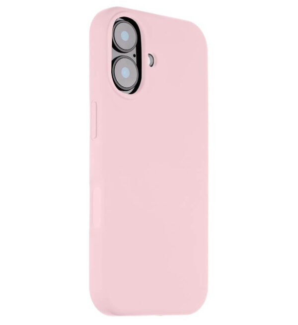 Magsafe Силиконов Калъф за iPhone 17, TACTICAL MagForce Velvet Smoothie Case, Розов - Image 3