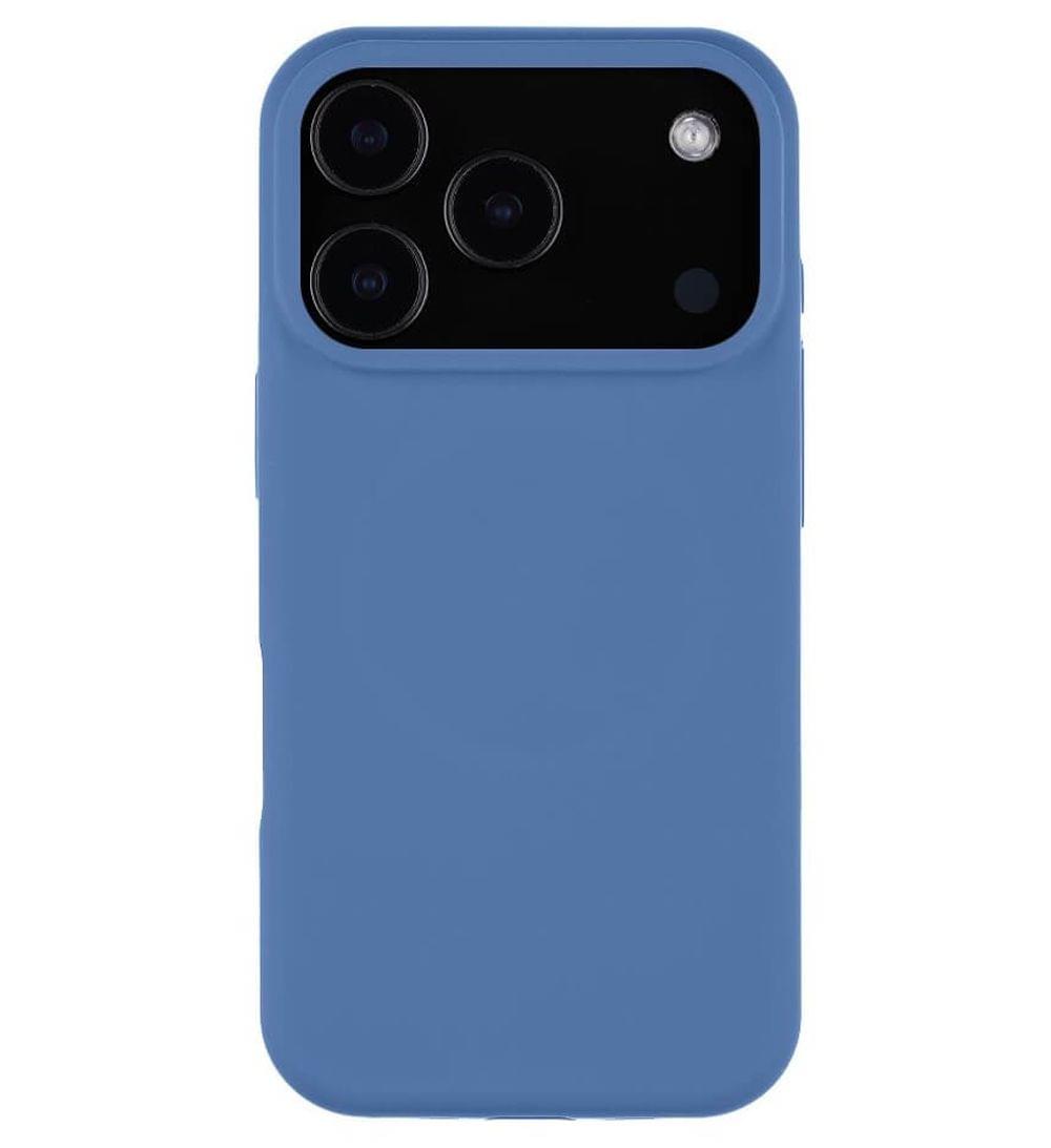 Magsafe Силиконов Калъф за iPhone 17 Pro, TACTICAL MagForce Velvet Smoothie Case, Син