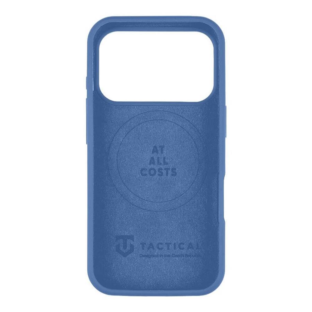 Magsafe Силиконов Калъф за iPhone 17 Pro, TACTICAL MagForce Velvet Smoothie Case, Син - Image 2