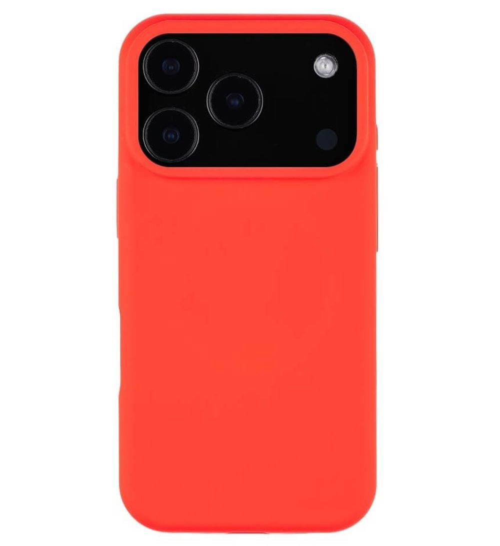 Magsafe Силиконов Калъф за iPhone 17 Pro, TACTICAL MagForce Velvet Smoothie Case, Червен