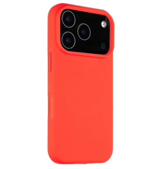 Magsafe Силиконов Калъф за iPhone 17 Pro Max, TACTICAL MagForce Velvet Smoothie Case, Червен - Image 3
