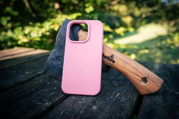 Magsafe Силиконов Калъф за iPhone 17 Pro Max, TACTICAL MagForce Velvet Smoothie Case, Розов - Image 6