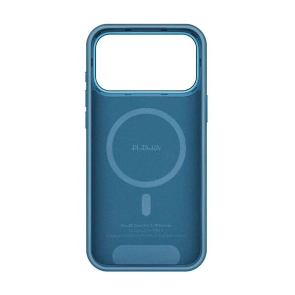 Magsafe Калъф за iPhone 17 Pro, PITAKA Aramid UltraGuard Moonrise Case, Син - Image 2