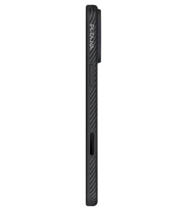 Magsafe Калъф за iPhone 17 Pro, PITAKA Aramid UltraGuard Black-Gray Case, Черен - Image 5