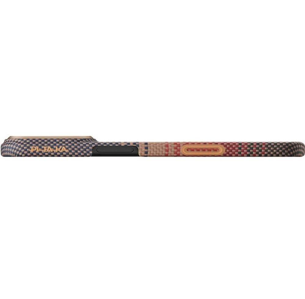 Magsafe Калъф за iPhone 17 Pro, PITAKA Ultra Slim Sunset Case, Кафяв - Image 6