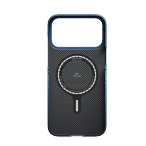 Magsafe Калъф за iPhone 17 Pro, PITAKA Ultra Slim Moonrise Case, Син