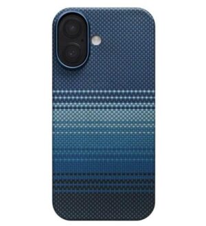Magsafe Калъф за iPhone 17, PITAKA Ultra Slim Moonrise Case, Син