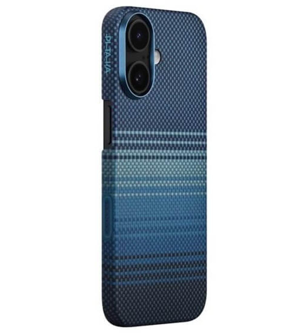 Magsafe Калъф за iPhone 17, PITAKA Ultra Slim Moonrise Case, Син
