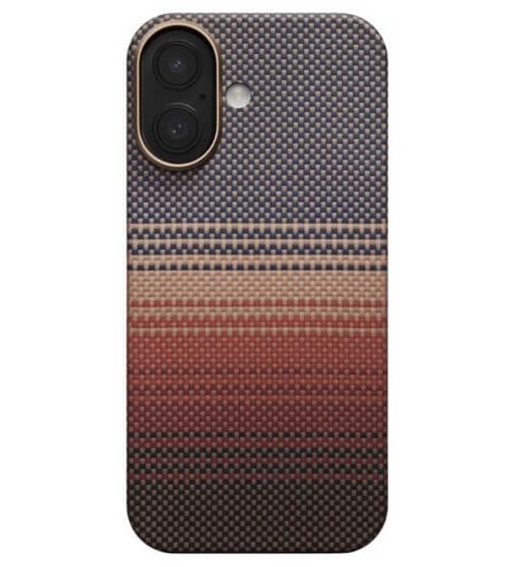 Magsafe Калъф за iPhone 17, PITAKA Ultra Slim Sunset Case, Кафяв - Image 2