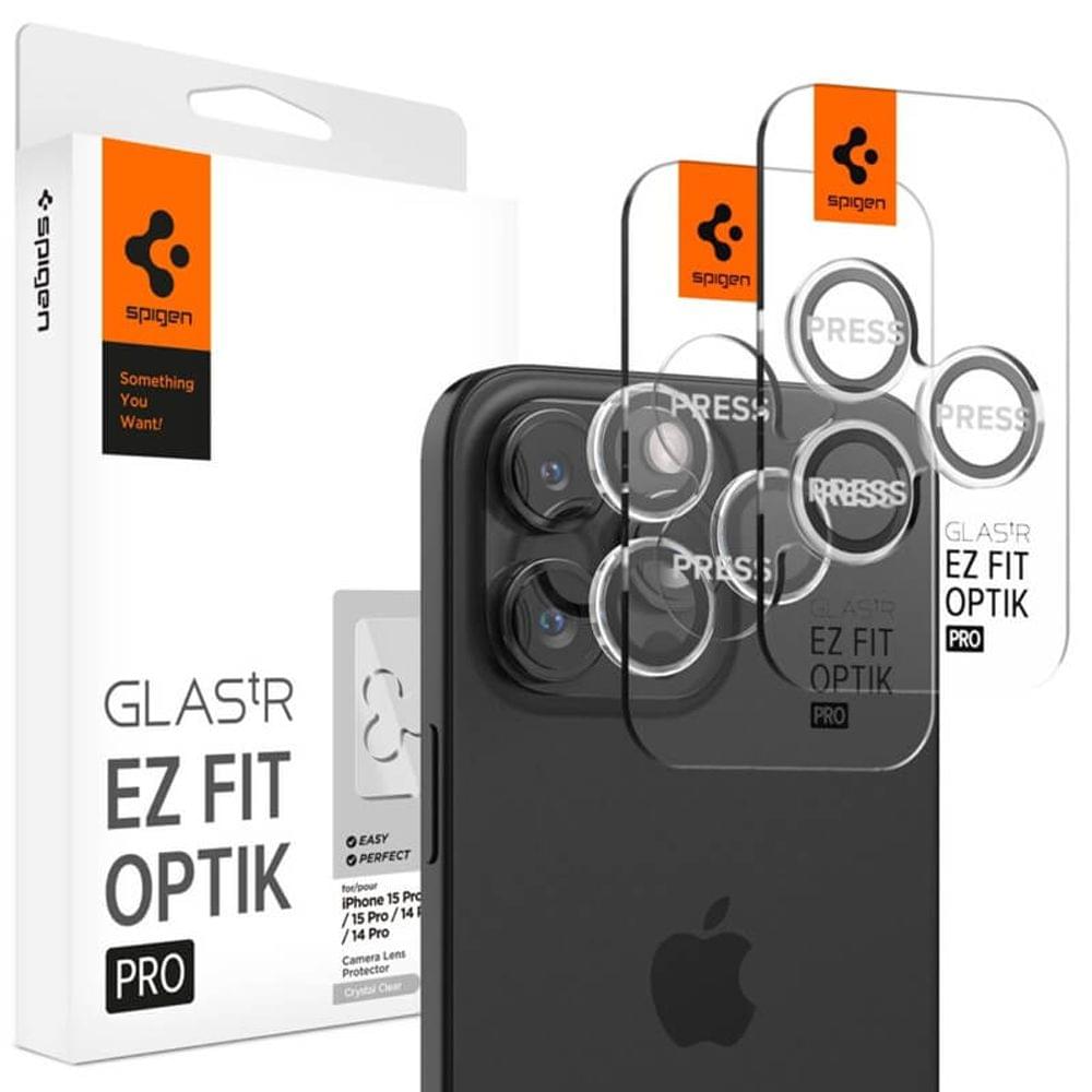 Протектор за Камерата на iPhone 17 Pro, SPIGEN Optik Pro EZ Fit Lens Glass, Прозрачен