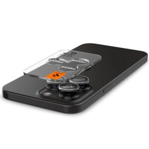 Протектор за Камерата на iPhone 17 Pro, SPIGEN Optik Pro EZ Fit Lens Glass, Прозрачен