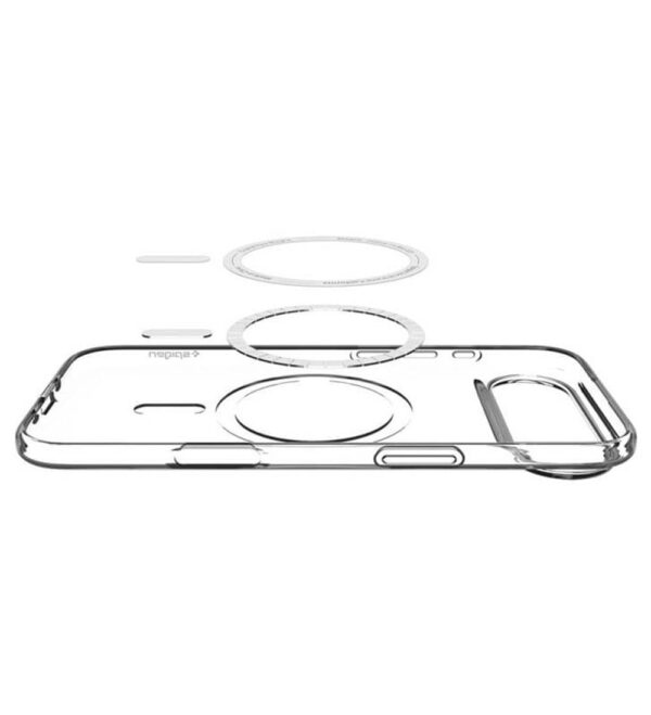 Magsafe Силиконов Калъф за iPhone Air, SPIGEN Liquid Crystal Case, Прозрачен - Image 4