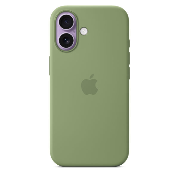 iPhone 17 Silicone Case with MagSafe – Light Moss - Image 4