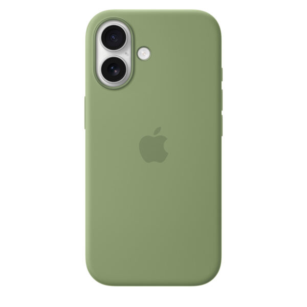 iPhone 17 Silicone Case with MagSafe – Light Moss - Image 2