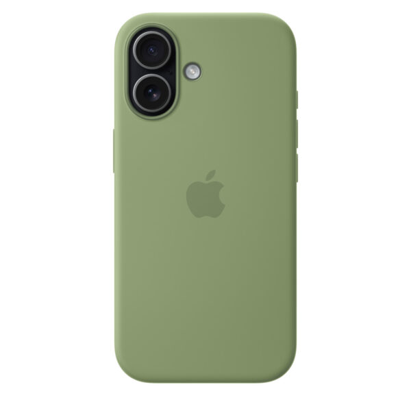 iPhone 17 Silicone Case with MagSafe – Light Moss - Image 3