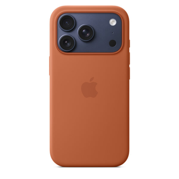 iPhone 17 Pro Max Silicone Case with MagSafe – Terra Cotta - Image 3