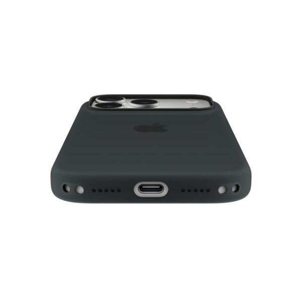 iPhone 17 Pro Max Silicone Case with MagSafe – Black - Image 4