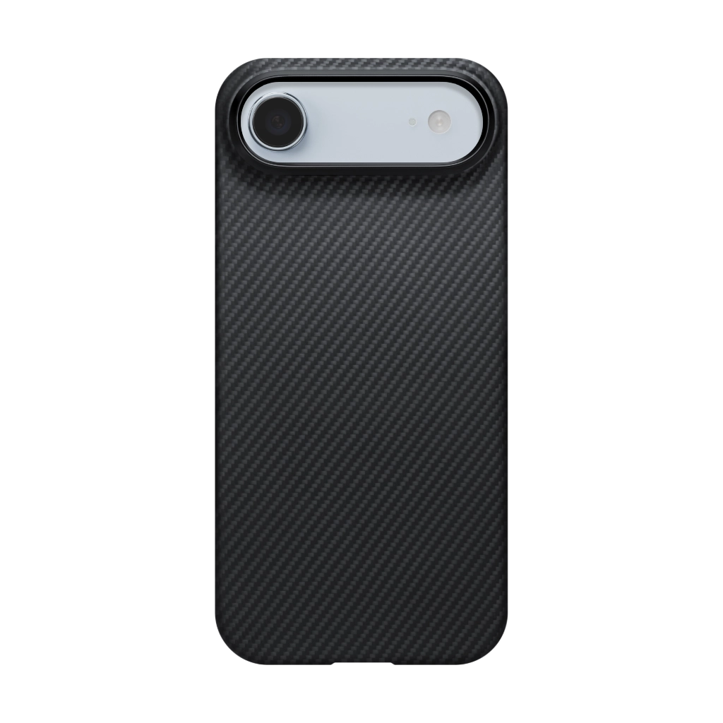 Magsafe Калъф за iPhone 17 Air, PITAKA Ultra Slim Black-Gray Case, Черен