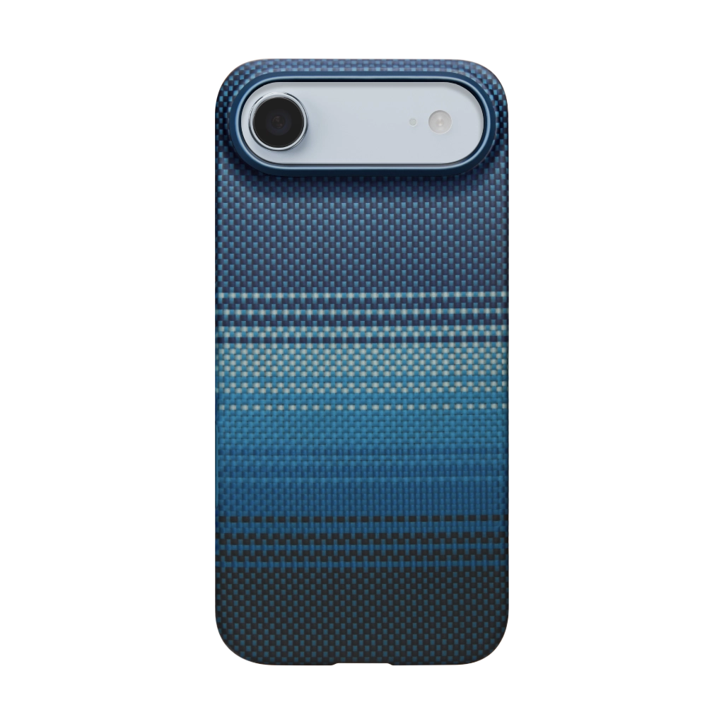 Magsafe Калъф за iPhone 17 Air, PITAKA Ultra Slim Moment Moonrise Case, Син