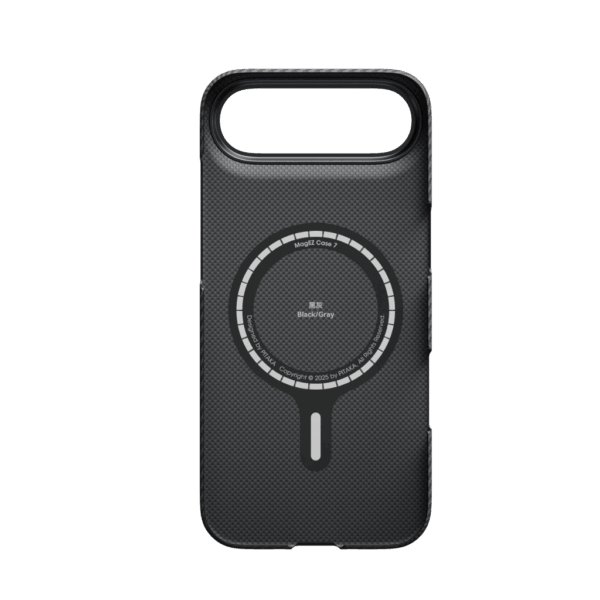 Magsafe Калъф за iPhone 17 Air, PITAKA Ultra Slim Black-Gray Case, Черен - Image 2