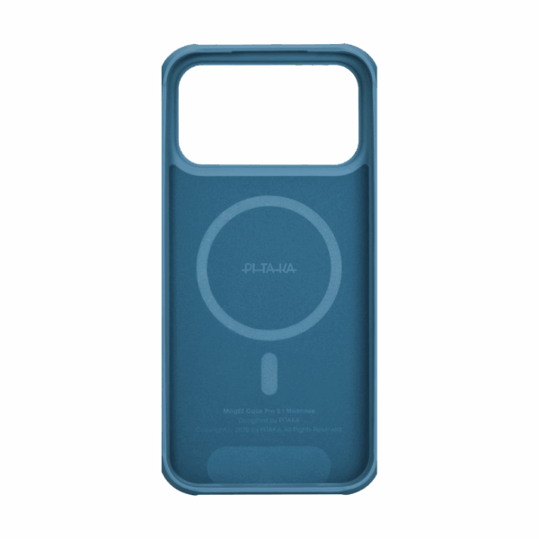 Magsafe Калъф за iPhone 17 Pro, PITAKA Aramid ProGuard Moonrise Case, Син - Image 2