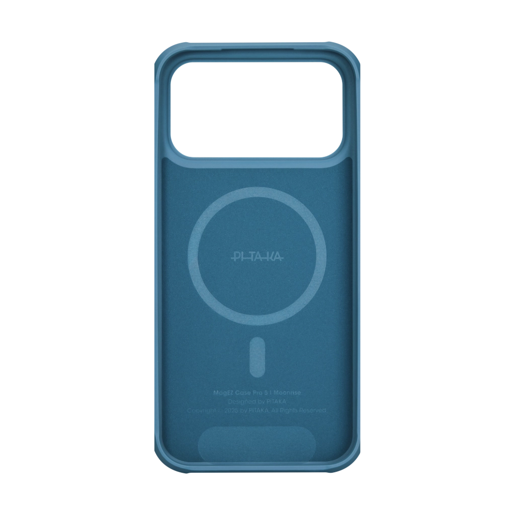 Magsafe Калъф за iPhone 17 Pro, PITAKA Aramid ProGuard Moonrise Case, Син - Image 2