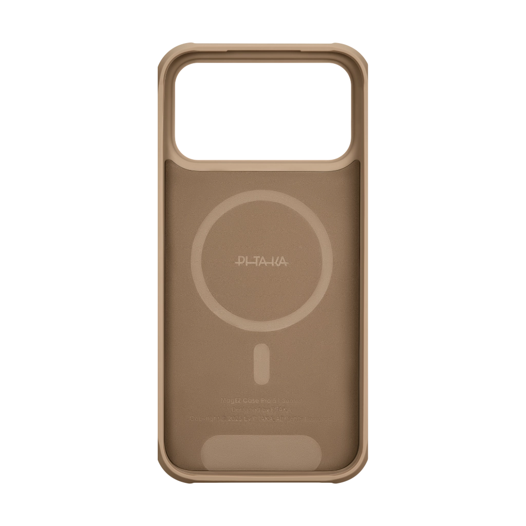 Magsafe Калъф за iPhone 17 Pro Max, PITAKA Aramid ProGuard Sunset Case, Кафяв - Image 2