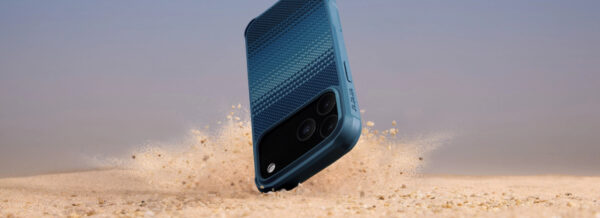 Magsafe Калъф за iPhone 17 Pro, PITAKA Aramid ProGuard Moonrise Case, Син - Image 6