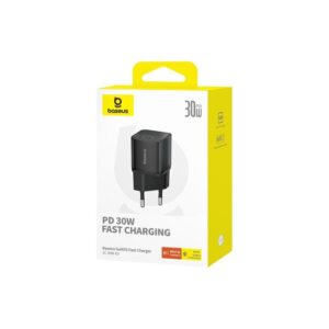 BASEUS 220V 30W, USB-C, GaN5s /черно/ - P10162504113-00