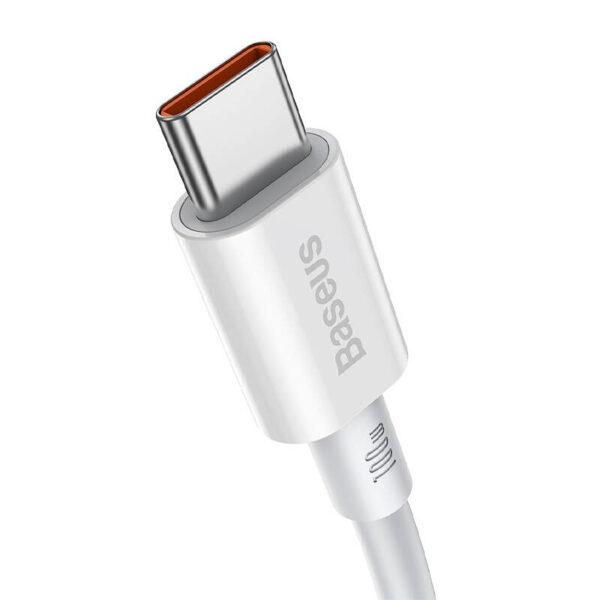 BASEUS Кабел Type-C - Type-C, 2м, 100W, Superior S, CATYS-C02 /бял/ - Image 4