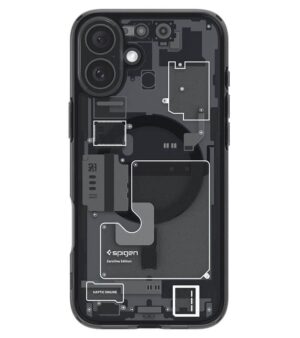 Magsafe Калъф за iPhone 16, SPIGEN Zero One Ultra Hybrid Case, Черен