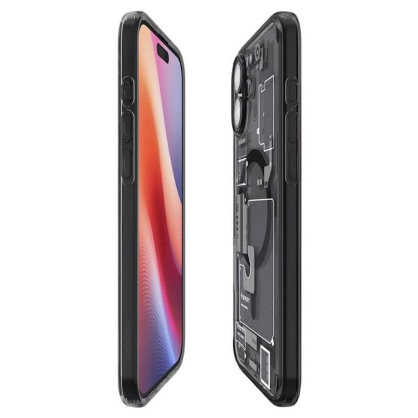 Magsafe Калъф за iPhone 16, SPIGEN Zero One Ultra Hybrid Case, Черен - Image 5