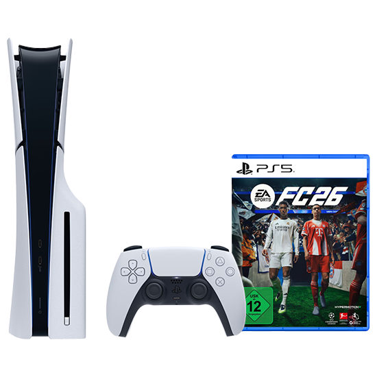 Sony PlayStation 5 Slim Disc Edition 1TB + EA Sports FC 26