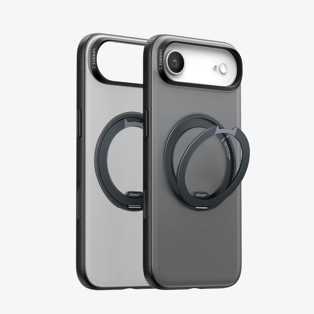 TORRAS Ostand O3 Fitness for iPhone 17 Air - Obsidian Black