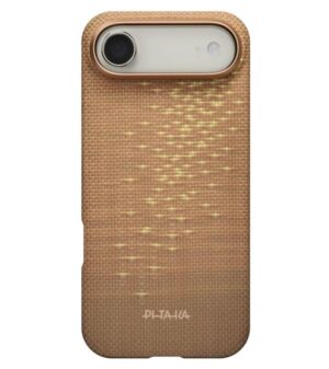 Magsafe Калъф за iPhone Air, PITAKA Ultra Slim Golden Glint Case, Златист