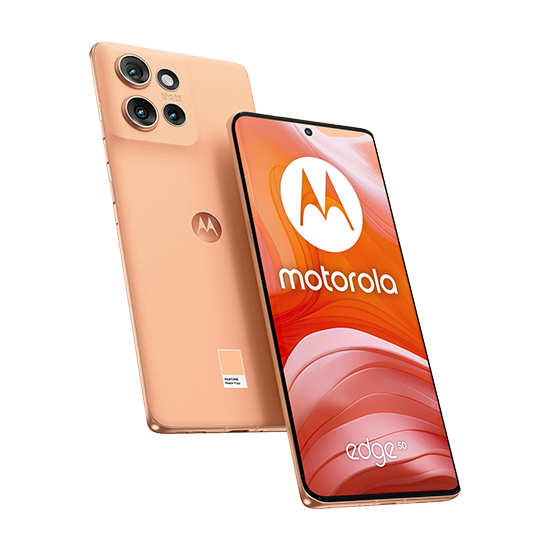 Motorola XT2407-1 Moto Edge 50 5G 12GB RAM 512GB - Peach Fuzz