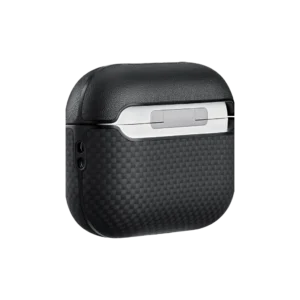 PITAKA Aramid Fiber Case for AirPods Pro 3 - Black/Grey (Plain)