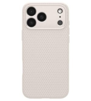 Противоударен Калъф за iPhone 17 Pro Max, SPIGEN Liquid Air Case, Бежов