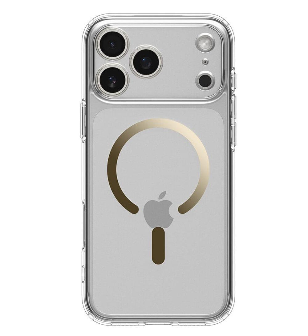 Magsafe Противоударен Калъф за iPhone 17 Pro Max, SPIGEN Ultra Hybrid Case, Златист