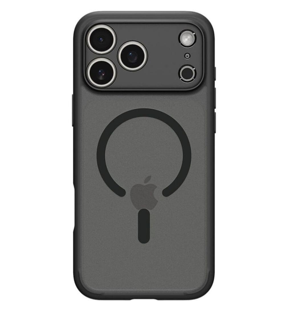 Magsafe Противоударен Калъф за iPhone 17 Pro Max, SPIGEN Ultra Hybrid Frost Case, Черен