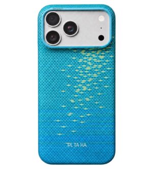 Magsafe Калъф за iPhone 18 Pro Max/ 17 Pro Max, Pitaka Edge Lucid Blue Case, Син