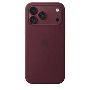 iPhone 18 Pro Max Silicone Case with MagSafe – Burgundy