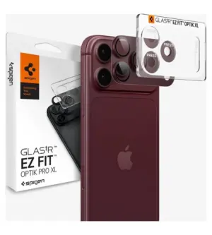 Протектор за Камерата на iPhone 18 Pro / 18 Pro Max, Spigen EZ Fit Optik Pro XL Glas.tR