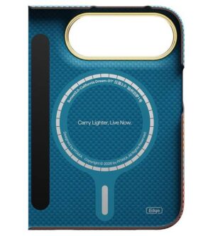 MagSafe Калъф за iPhone Duo, Pitaka Edge Case Sunset2.0 California Dream01, Кафяв
