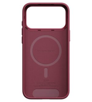 MagSafe Калъф за iPhone 18 Pro Max/ 17 Pro Max, Pitaka Summa Case Argyle Burgundy, Бордо